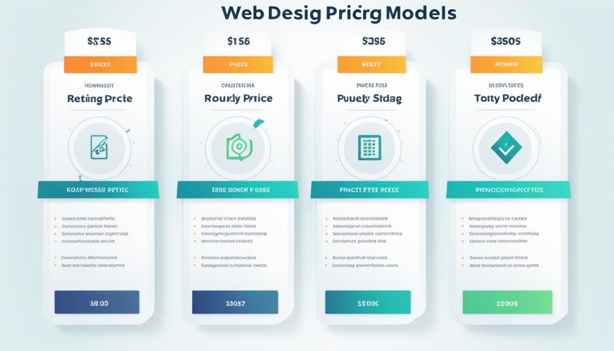 Web design pricing models
